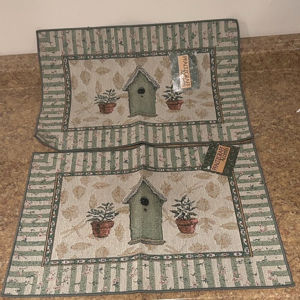Set of 2 NWT Vintage Pfaltzgraff Naturewood Placemats